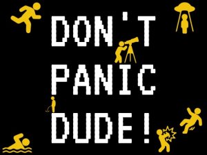 DONT PANIC DUDE! Online Arcade Survival Game