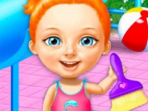 Sweet Girl Summer Cleanup Online Game