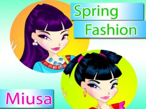Winx Musa Spring Fashion Makeover Game