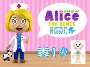 World of Alice: The Bones - Educational Puzzle Game