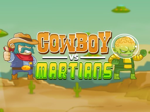 Cowboy Vs Martians Online Shooting Game