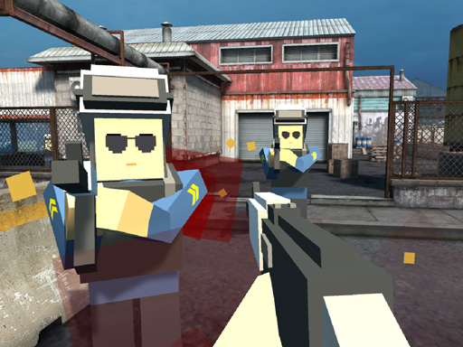 Pixel Factory Battle 3D.IO Online Game