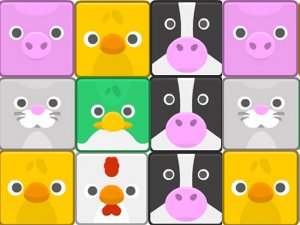 Farm Animals Dash Online Puzzle Game