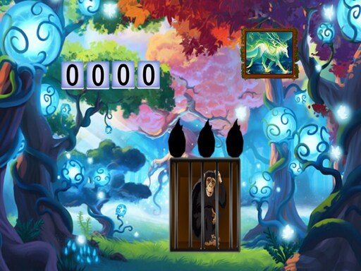 Rescue The Chimpanzee Online Puzzle Game