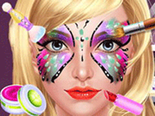 Face Paint Salon Makeover Game Online