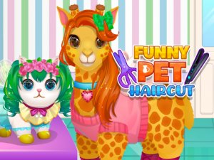 Funny Pet Haircut Online Game