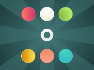 Two Rows Colors Puzzle Game