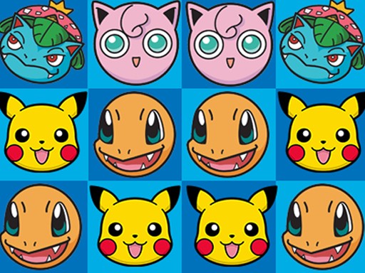 Pokemox Heads Match - Fun Link Puzzle Game Online