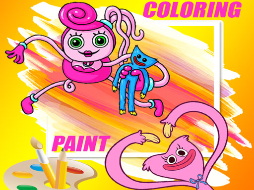 Huggy Wuggy Coloring Online Game