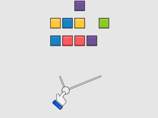 Slingshot vs Bricks Puzzle Game