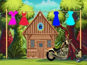 Find The Chopper Motorcycle Key Online Puzzle Game