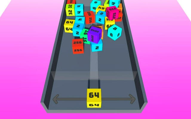 Chain Cube 2048 3D - Merge Number Puzzle