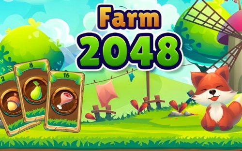 Farm 2048 Puzzle Game