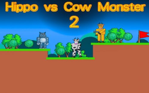 Hippo vs Cow Monster 2: Watermelon Adventure
