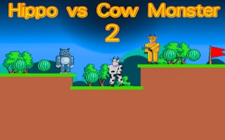 Hippo vs Cow Monster 2: Watermelon Adventure