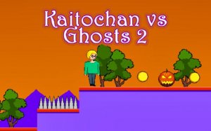 Kaitochan vs Ghosts 2: Halloween Platformer Game