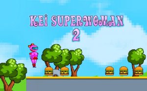 Kei Superwoman 2: Burger Rescue Platformer Online Game