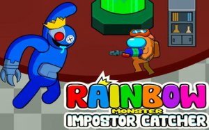 Rainbow Monster Impostor Catcher - Among Us Hunter Online Puzzle Game