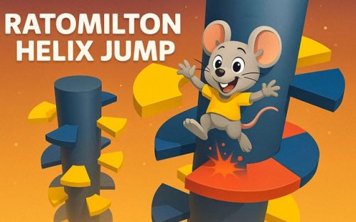 Ratomilton Helix Jump - Arcade Drop Game