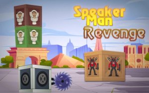 Speakerman Revenge Laser Box Precision Fighter Online Game
