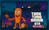 Tung Tung Sahur: GTA Miami - Ramadan Adventure Game