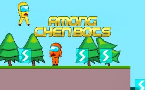 Among Chen Bots Sci-Fi Platformer Online Game