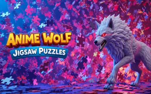 Anime Wolf Jigsaw Puzzles Game