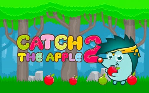 Catch The Apple 2 - Hedgehog Adventure Game