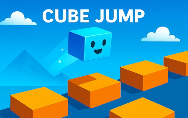 Cube Jump: Neon Platformer
