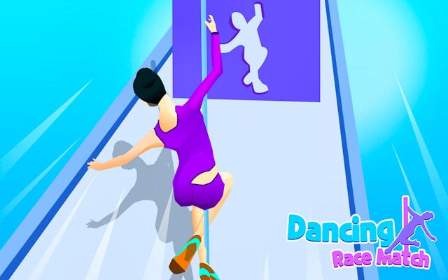 Dancing Race Match: Rhythm Parkour Game