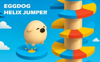 Eggdog Helix Jumper - Arcade Drop Game