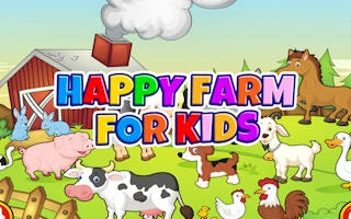 Happy Farm for Kids - Toddler Animal Learning Game