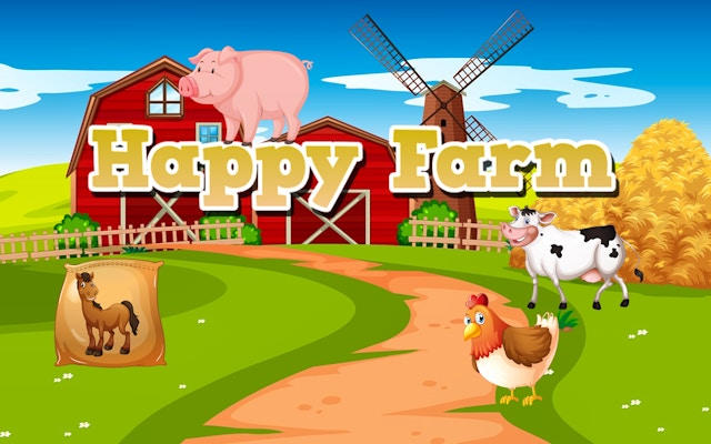 Happy Farm: Animal Feeding Frenzy