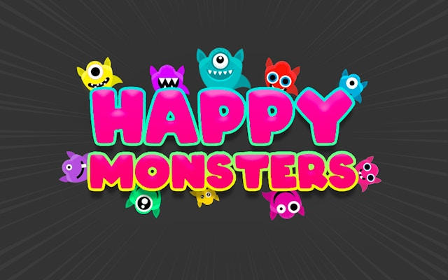 Happy Monsters - Tap to Cheer Game