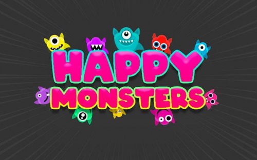 Happy Monsters - Tap to Cheer Game