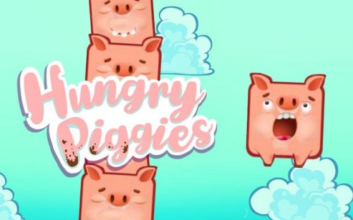 Hungry Piggies Stacking Game