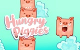 Hungry Piggies Stacking Game
