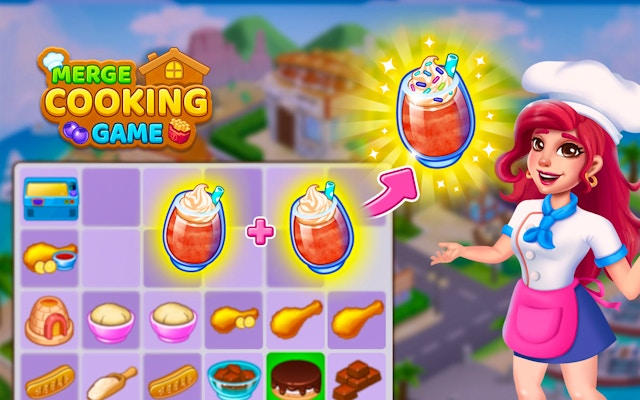 Merge Cooking: Food Fusion & Restaurant Tycoon