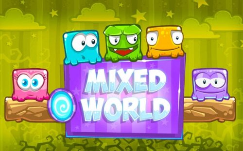Mixed World: Ball Slide Puzzle