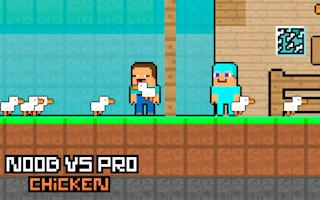 Noob vs Pro Chicken - Multiplayer Chicken Chase Game