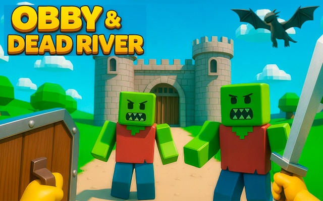 Obby & Dead River - Epic 3D Adventure Game