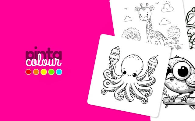 Pinta Colour - Digital Coloring Book Game