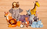 Animal Sounds Puzzles for Kids - Educational Learning Game