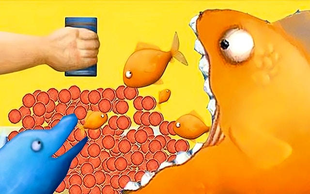 Tasty Blue: Ocean Eating Adventure Game