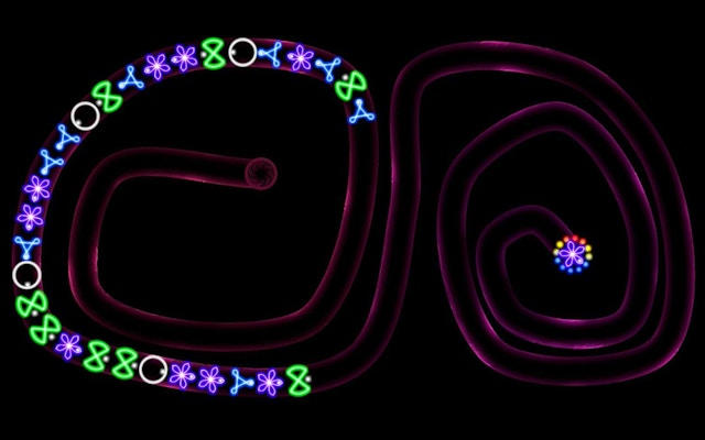 TD Neon Shoot - Zuma: Marble Defense Puzzle Game