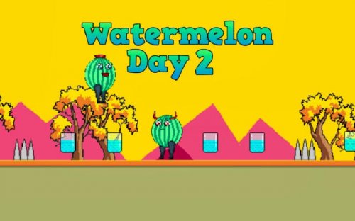 Watermelon Day 2: A Challenging Platformer Game